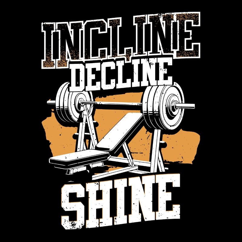 Chest Training Bodybuilder Incline Decline