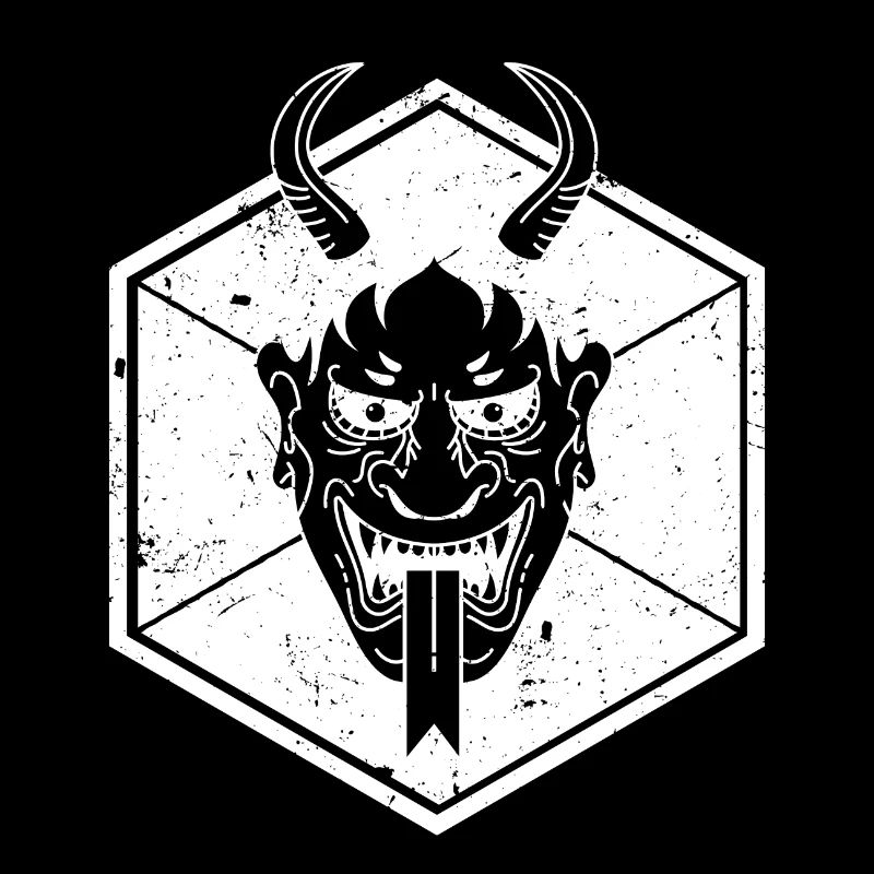 Devil Satan Tattoo Hexagon Swag Tattoo Gift