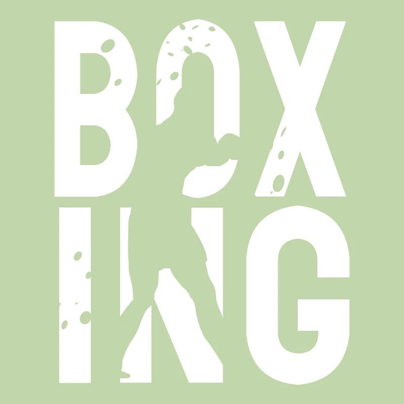 Silhouette de boxe