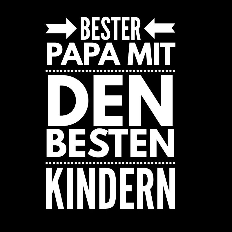 Bester Papa mit den besten Kindern