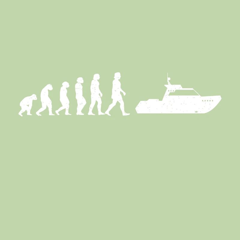 Bootsbesitzer Motorboot Bootsfahrer Evolution