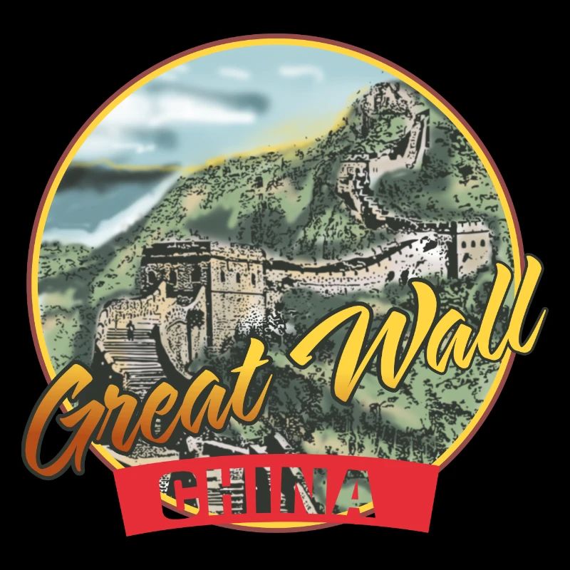 Chinesische Mauer China Wunder Denkmal Peking