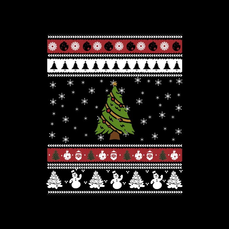Arbre de Noël moche Noël
