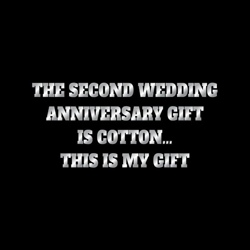 The Second Wedding Anniversary is Cotton
