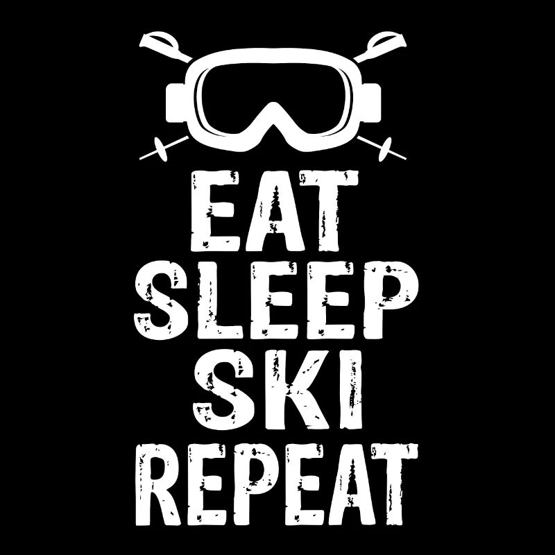 Eat Sleep Ski Repeat