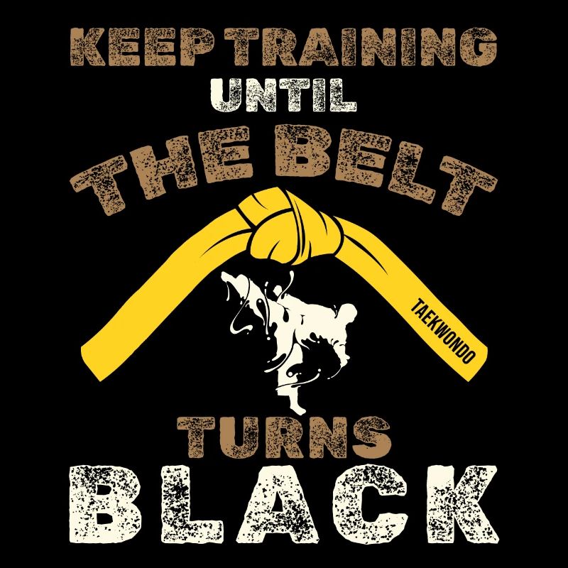 Schwarzer Gürtel: Motivation Kampfkunst Taekwondo