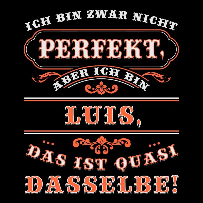 Funny LUIS for Name Day with Name Name