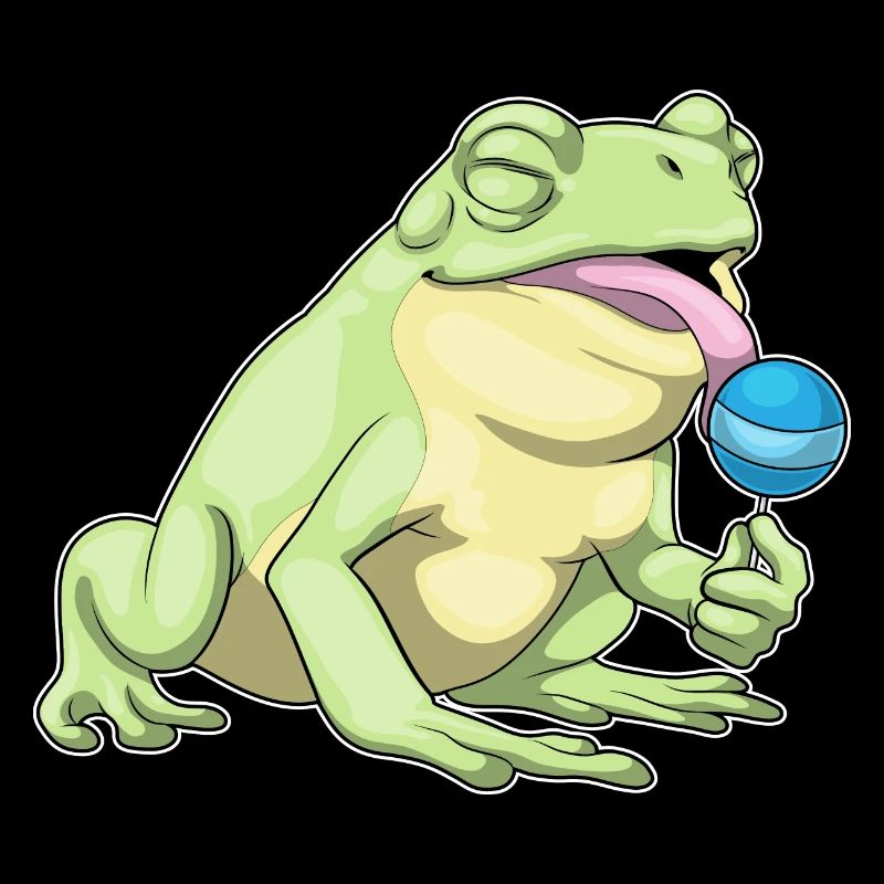 Frog Lollipop