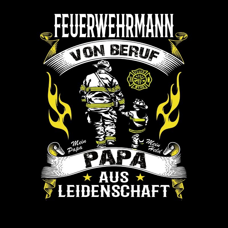 Feuerwehrmann Papa Feuerwehr Geschenk