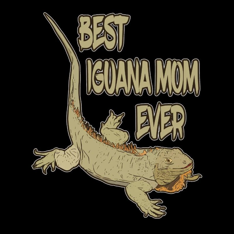 Best Leguan Mom Ever Eidechse Terrarium Geschenk