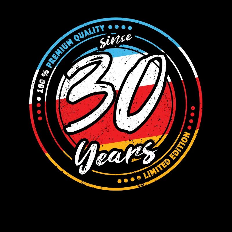 30e anniversaire depuis 30 ans Édition limitée