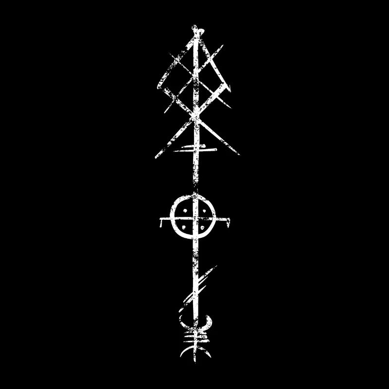 Nordic white symbol