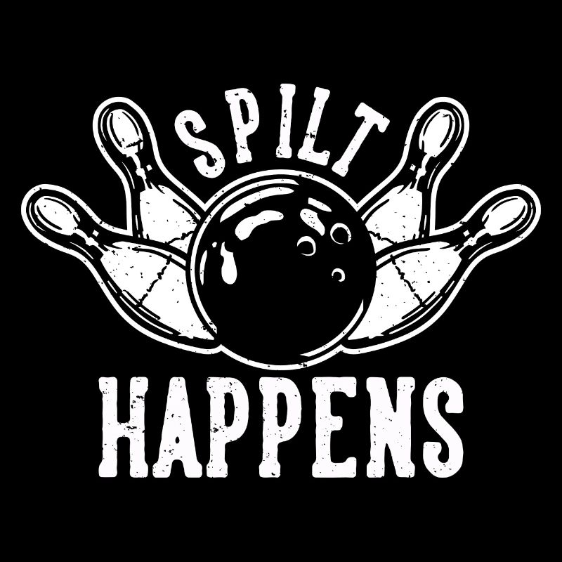 Split Happens Bowling Pins Bowling équipe de bowling
