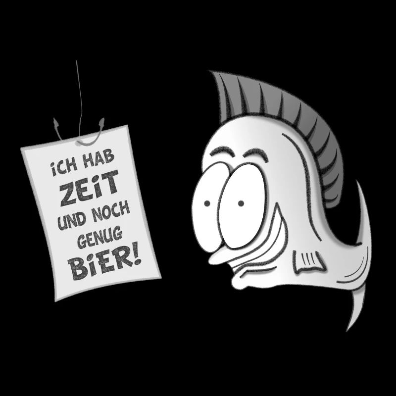 Fisch Comic Angler