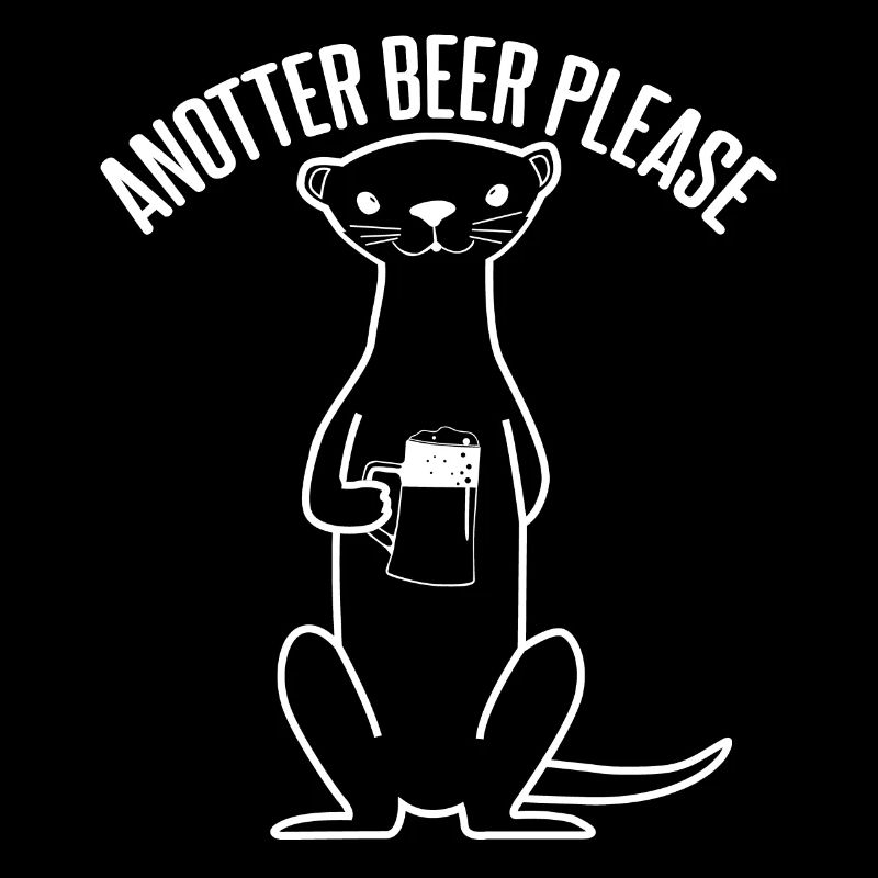 Otter Bier Bierfass Otters Seeotter