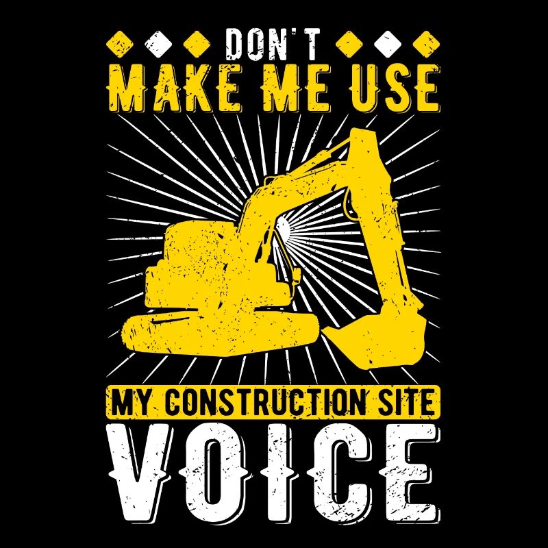 Baggerfahrer Construction Site Voice