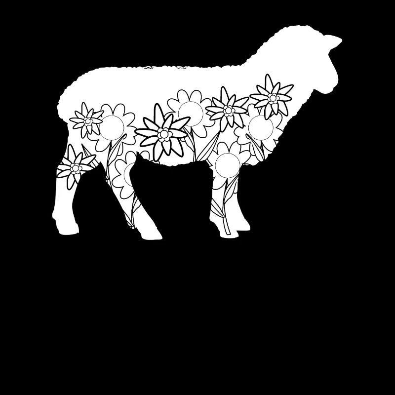 Moutons Fleurs Moutons Fleurs Moutons Moutons