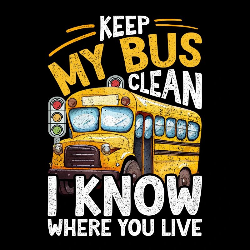 Chauffeur d’autobus scolaire, chauffeur d’autobus, préposé d’autobus