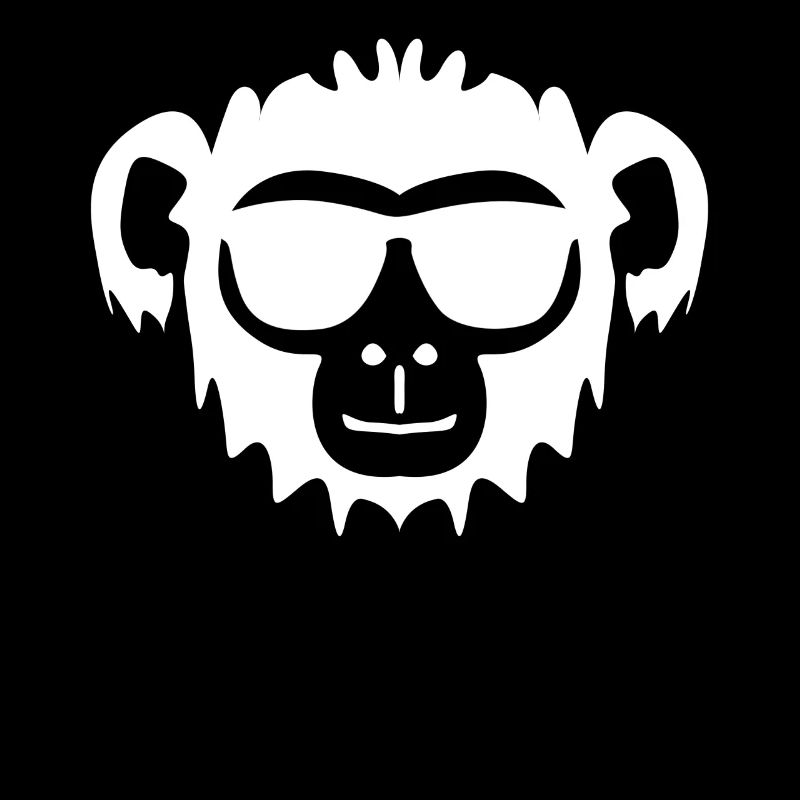 Monkey with sunglasses monkey