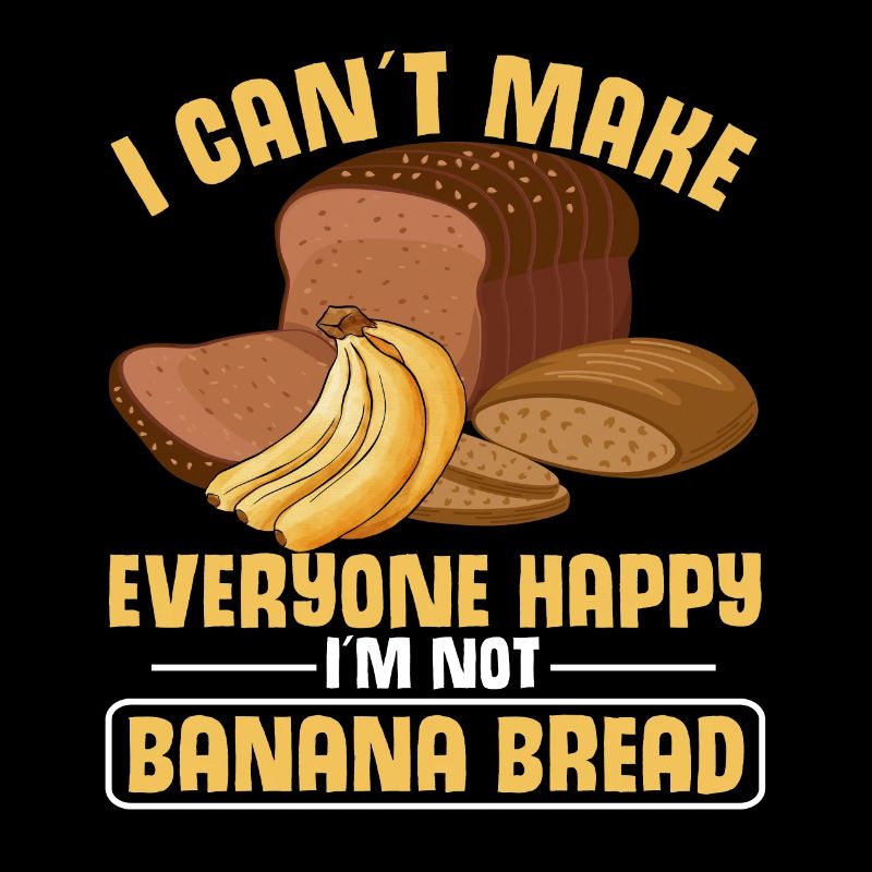 Funny Banana Bread Baking Apparel