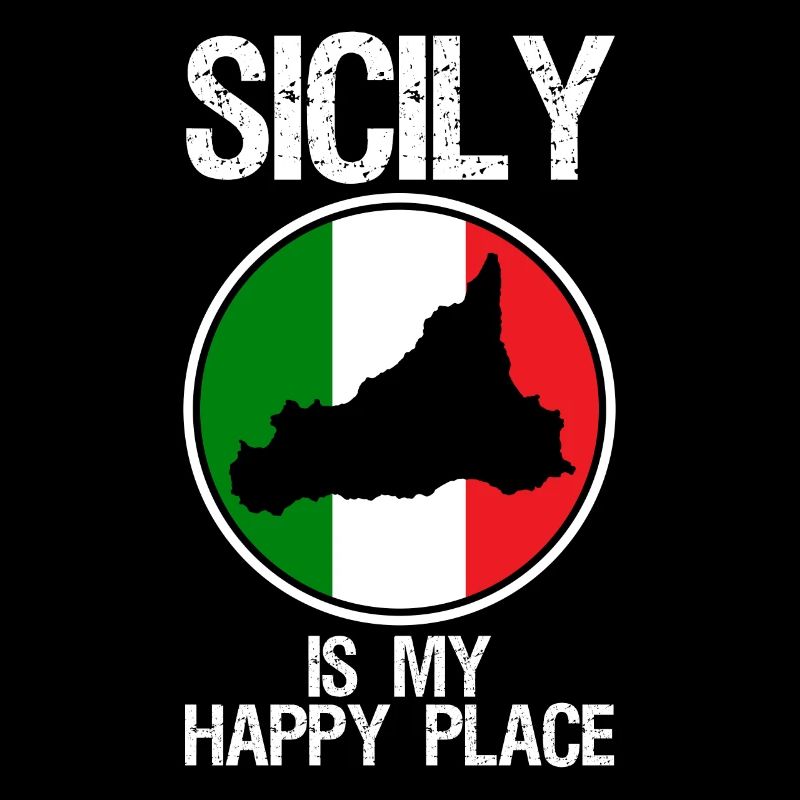 Sicile Italie Drapeau Sicile