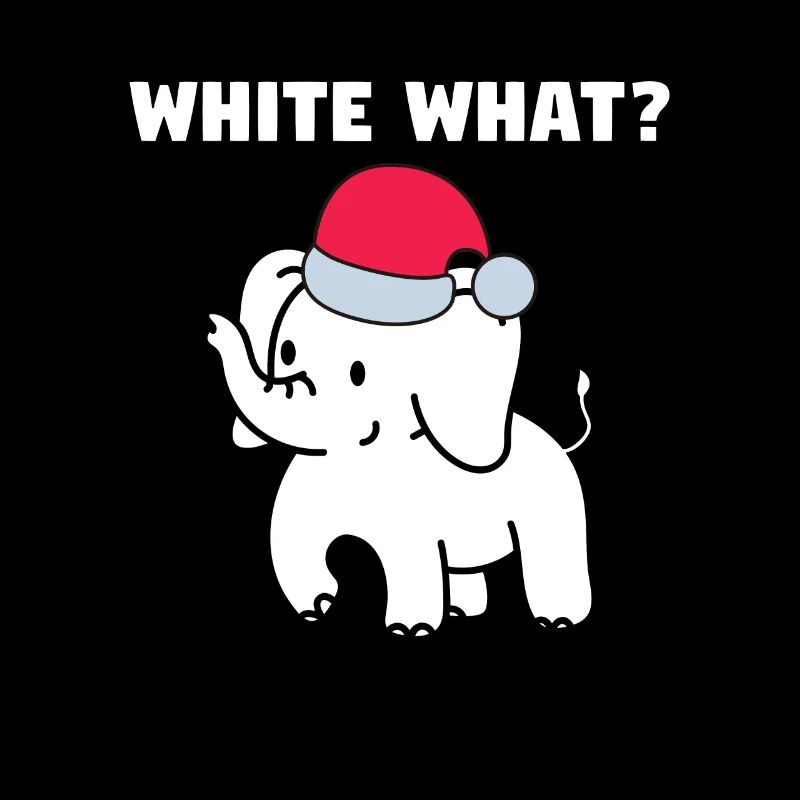 Éléphant blanc cadeau bureau Noël collègues