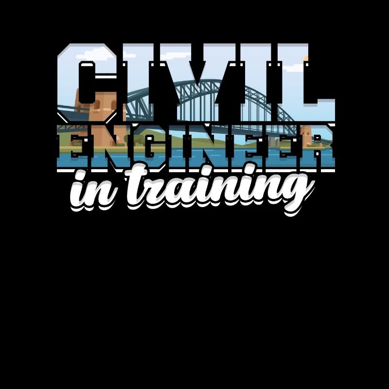 Bridge construction engineer in training
