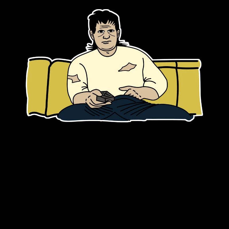 Lazy Couch TV Watching
