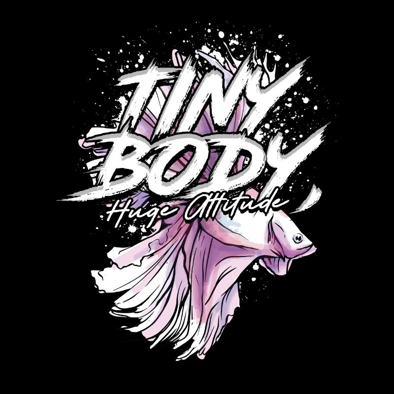 Betta Fish Betta Tiny Body Huge Attitude