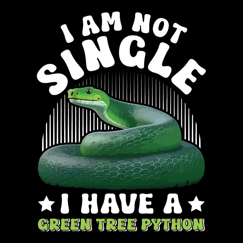 Python arborescent vert