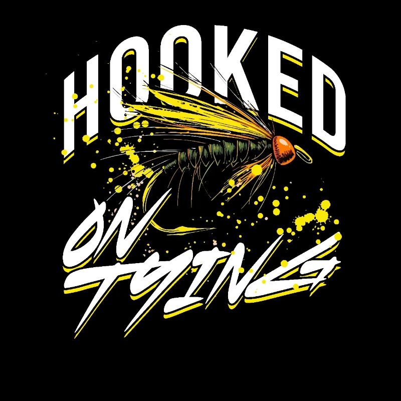 Fliegenfischen Fliegenangler Hooked On Tying