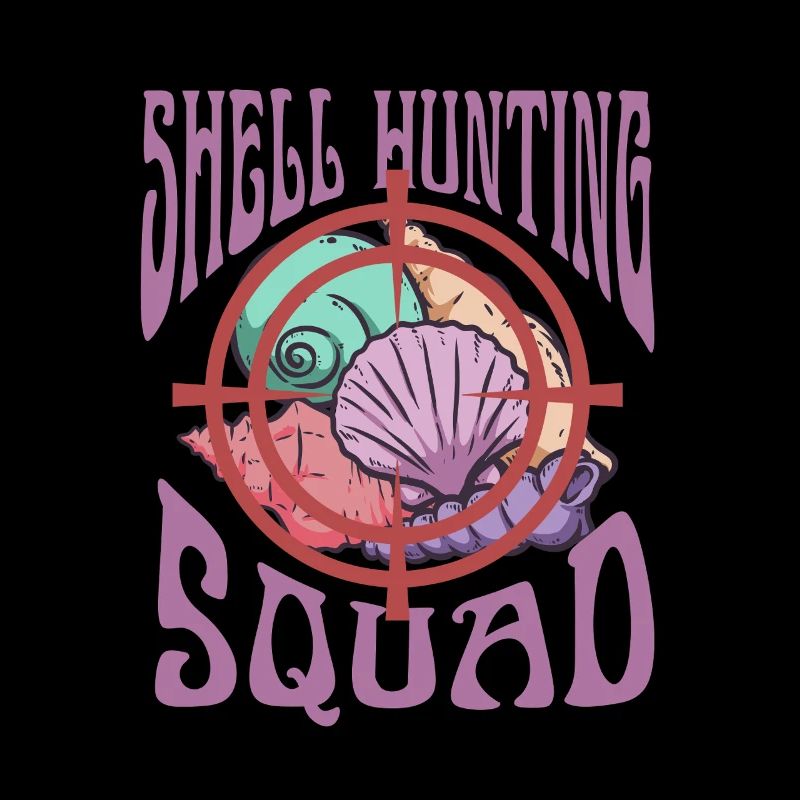 Shell Collector Shells Shell Hunting Sqaud