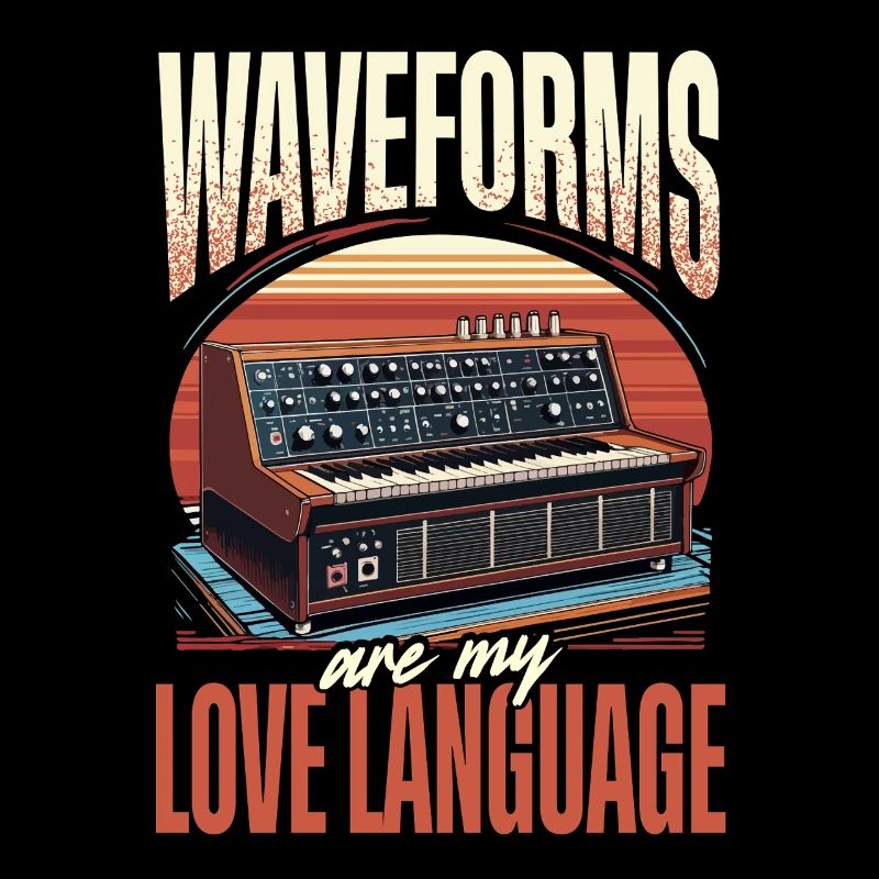 Synthesizer Waveforms Are My Love Language
