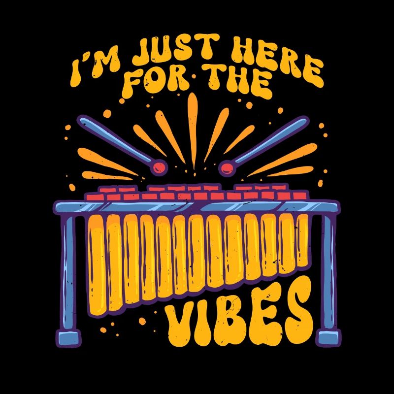 Vibraphone Marimba Je suis juste là pour les vibrations