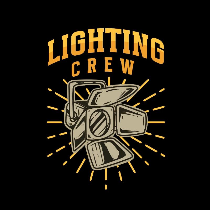 Lichttechniker Beleuchtungstechniker Lighting Crew