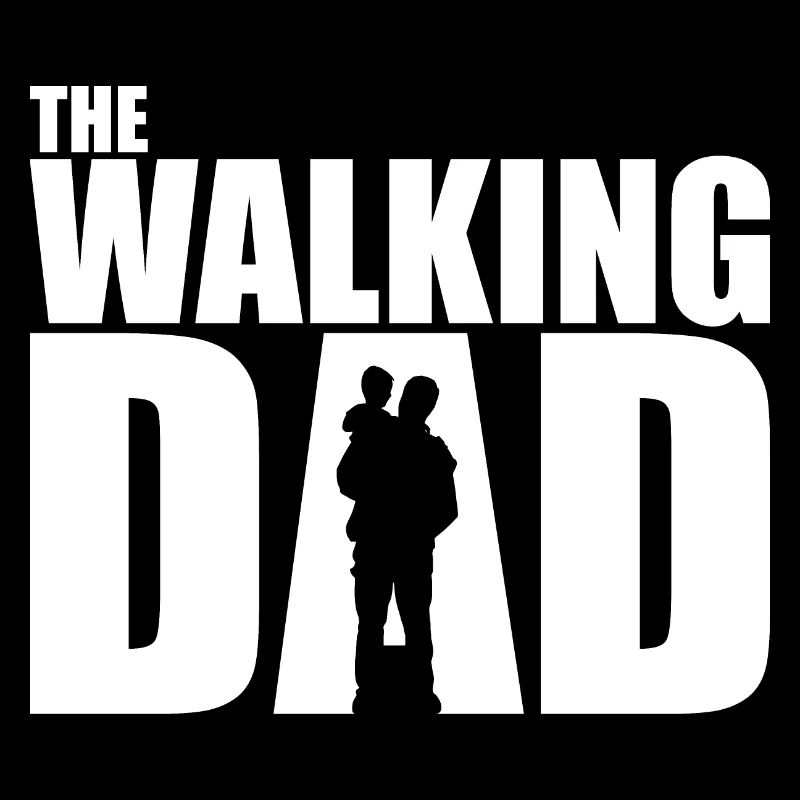 The WALKING DAD blanc