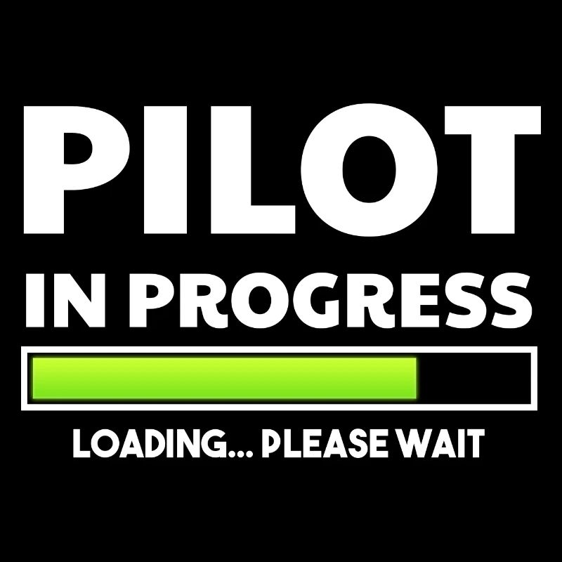 Flugzeug Pilot Fliegen Ausbildung I Geschenk