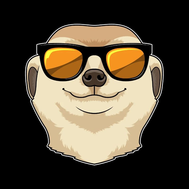 Suricates avec lunettes de soleil