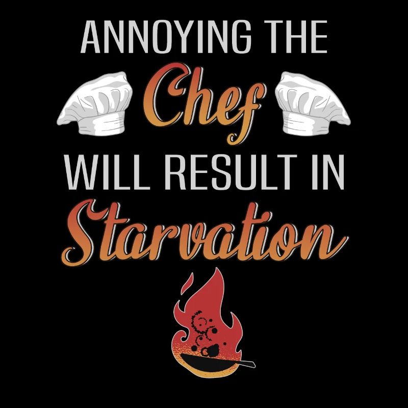 Chef restaurant funny saying kitchen chef