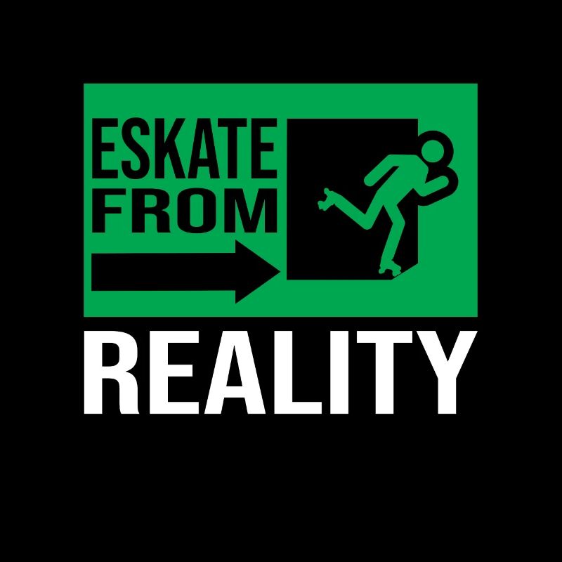 Skaters Eskate From Reality - Fun Rollerskate
