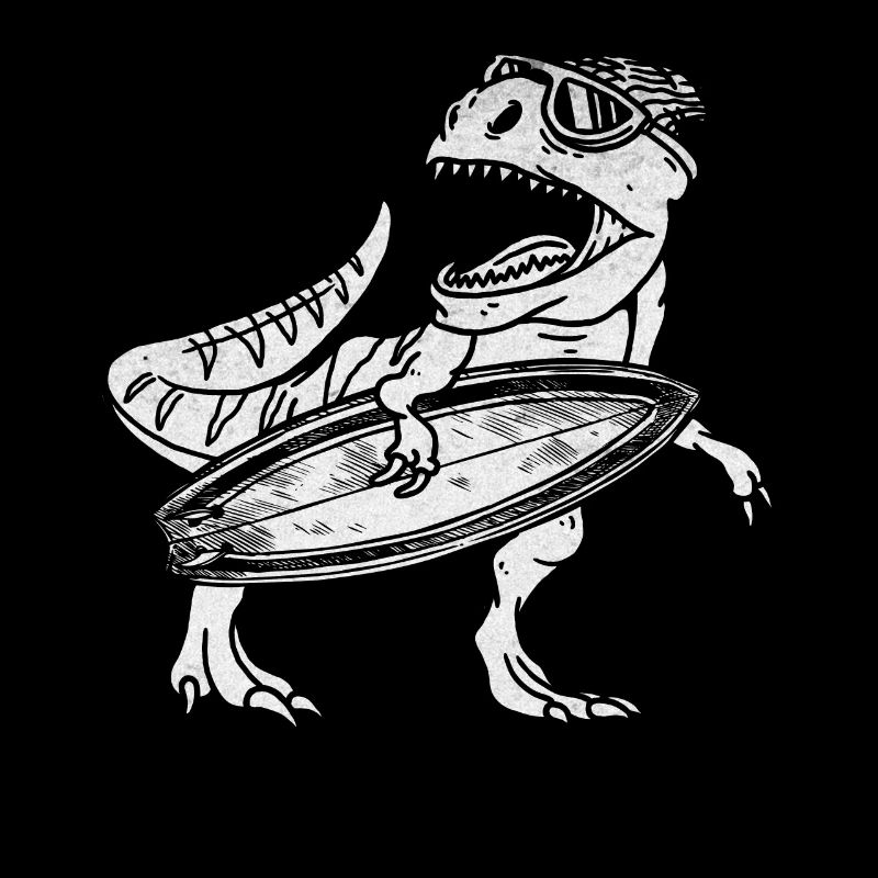 Surf DInosaur Surfer