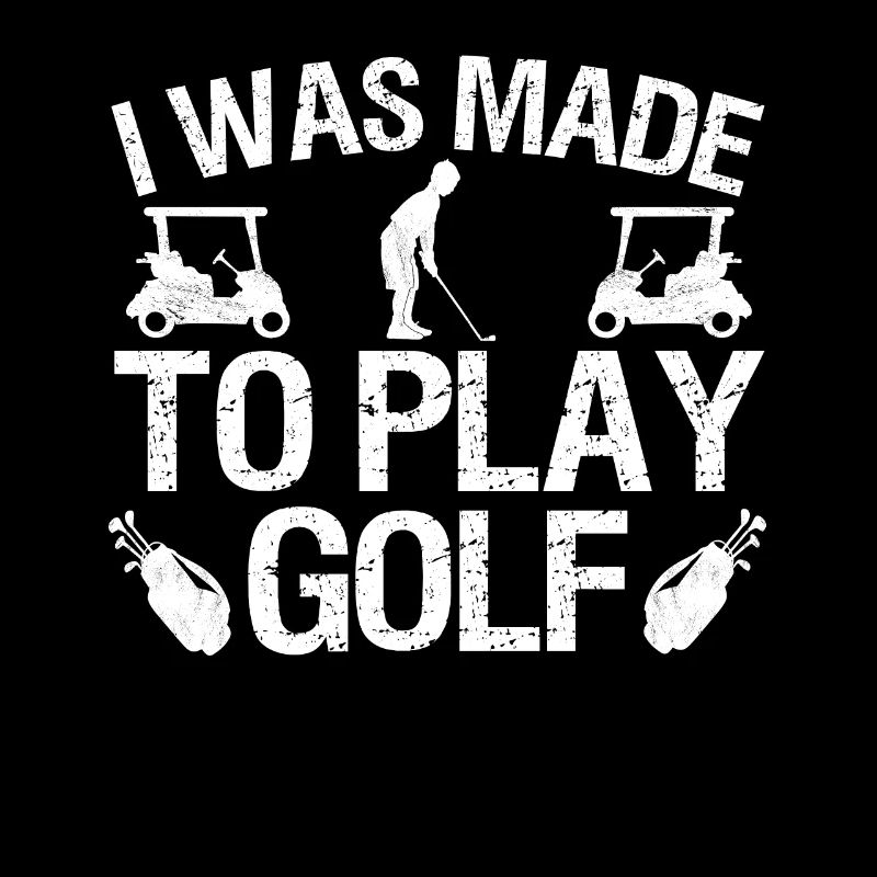 Golf Spieler Spruch Geschenkidee