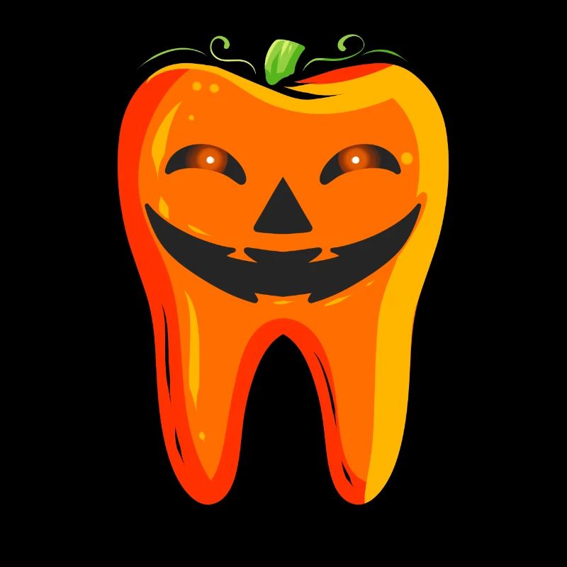 Dentists Tooth Pumpkin Halloween