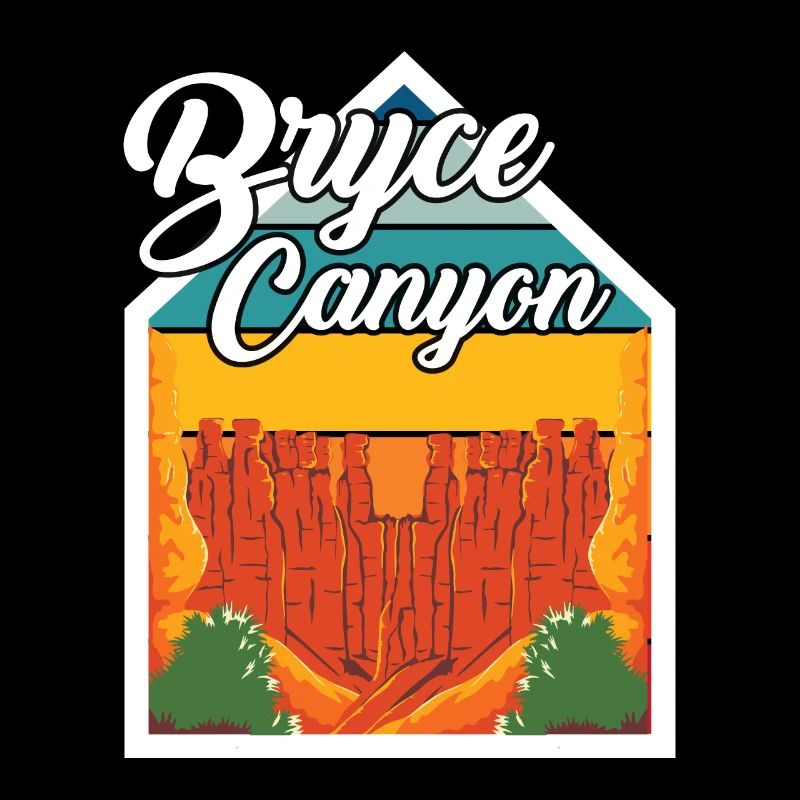 Mur de formation rocheuse de Bryce Canyon Utah