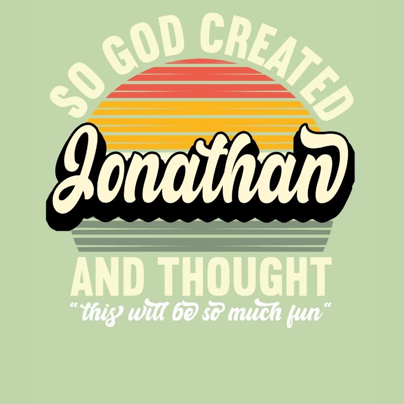 Jonathan Name Geschenk Geburtstag