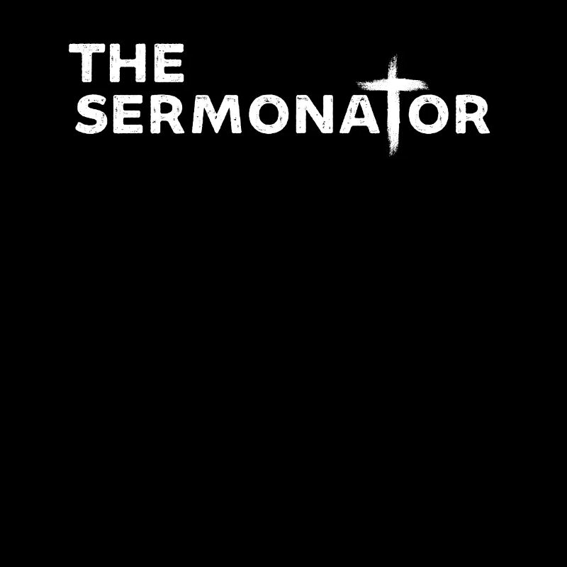 Der Sermonator , lustige Predigergeschenke, Pastor,