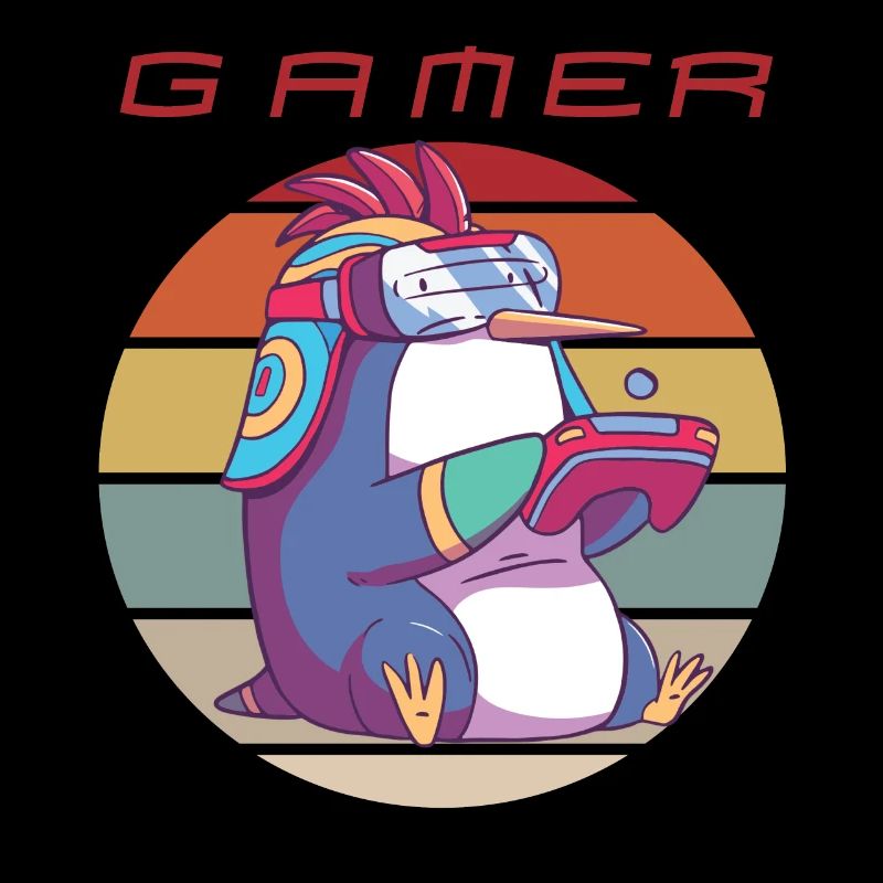 Funny Video Games Retro Console Games Penguin Game