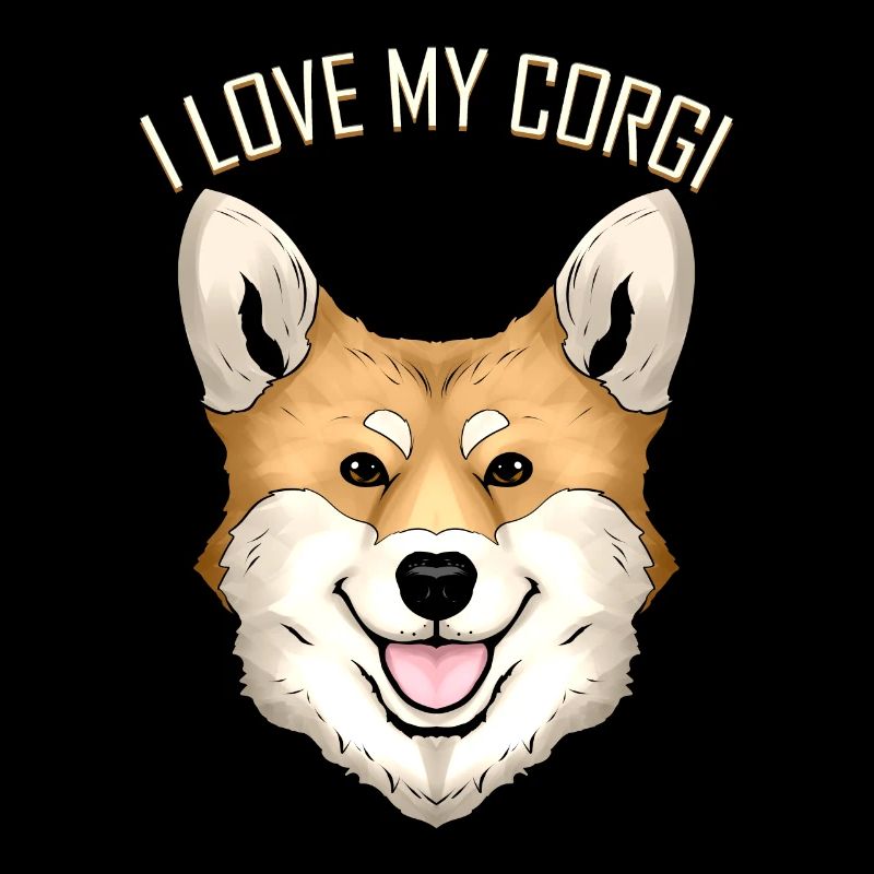 Amoureux des chiens - J’aime mon Corgi