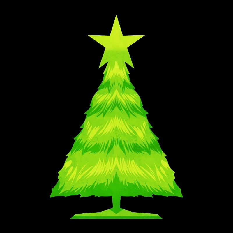 Baume vert ou épinette blanche comme arbre de Noël