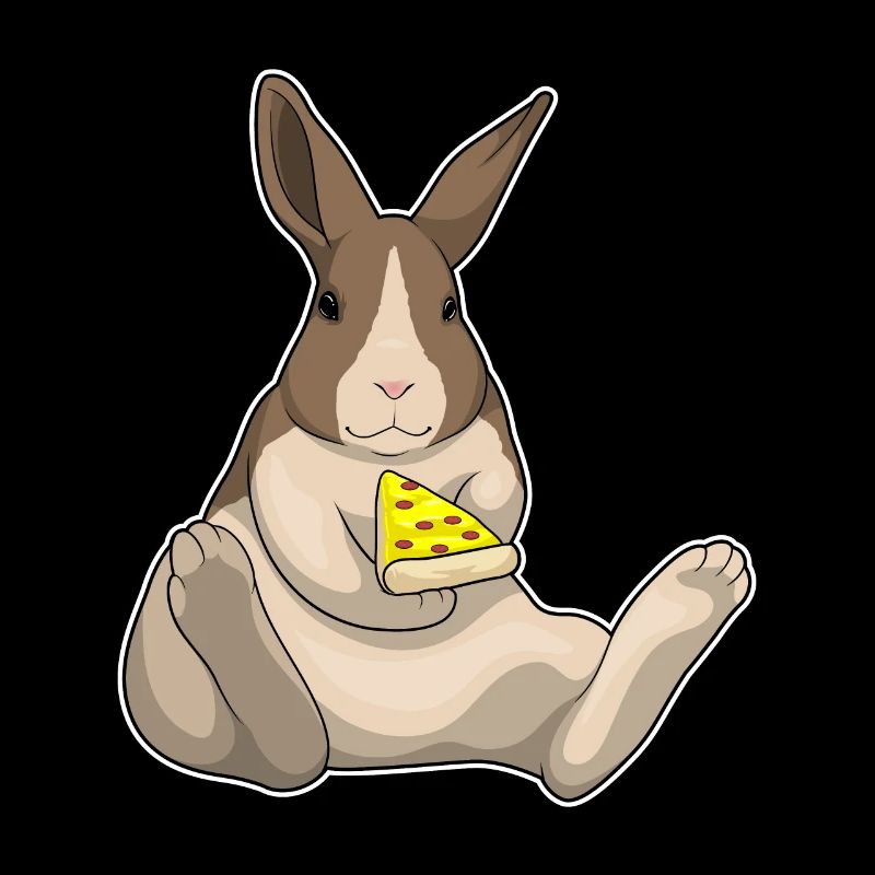 Rabbit Pizza